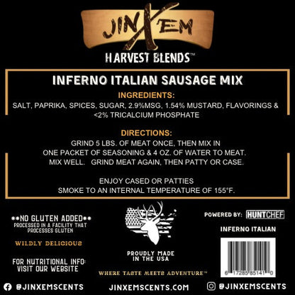 Inferno Italian - Sausage Seasoning Mix